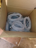 box of cat 6 ethernet cables approx 25 feet.