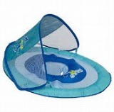 Baby Spring Float Sun Canopy - Blue Lobster