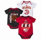 Bodysuit Sets NBA Hawks Team Color 0-3 M