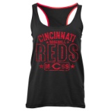 Cincinnati Reds Women's Glitter Print Jersey Tank