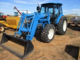 LS P7040 MFWD C&A w/loader