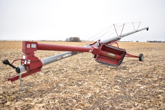 Mayrath 10x71 auger with swing hopper, hydr.