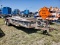 1998 Buck Dandy 20FT Flatbed Trailer w/ Miscellaneous Concrete Forms