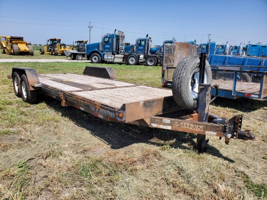 2010 Titan 22FT Tilt Deck Trailer
