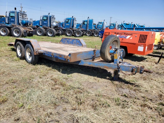 2007 Titan 6.5'x14' Tilt Flatbed Trailer