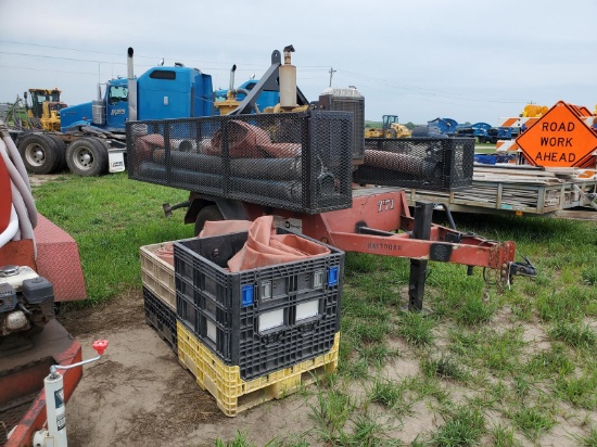 Pioneer 6IN Portable Diesel Pump w/ Hoses