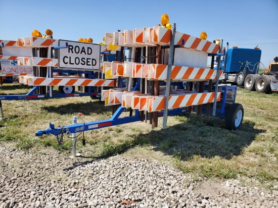 Shop Built Barricade Trailer