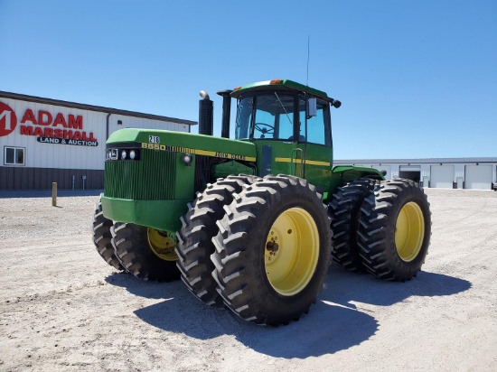 1984 John Deere 8650 4WD Articulated Tractor