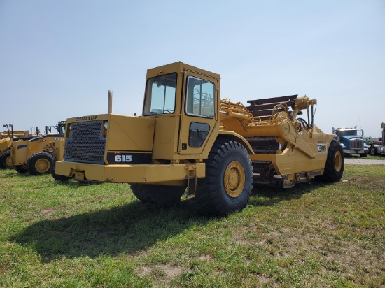 1982 Caterpillar 615 Elevating Scraper