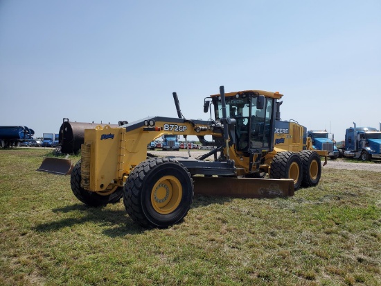 2011 John Deere 872GP Motor Grader