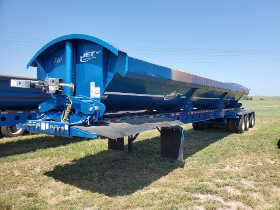 2022 Jet 47FT Side Dump Semi Trailer
