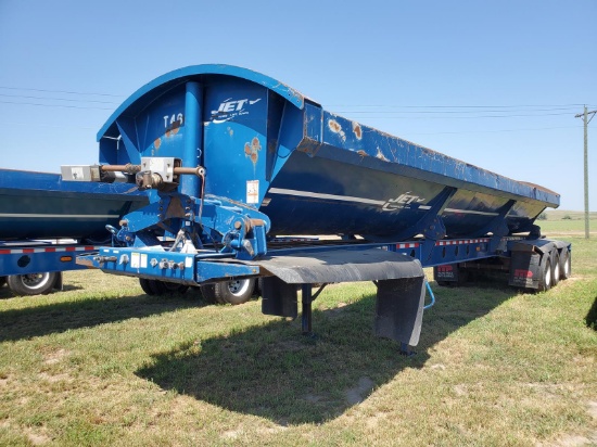 2015 Jet  47FT Side Dump Semi Trailer