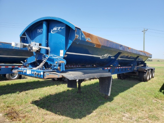 2015 Jet 47FT Side Dump Semi Trailer