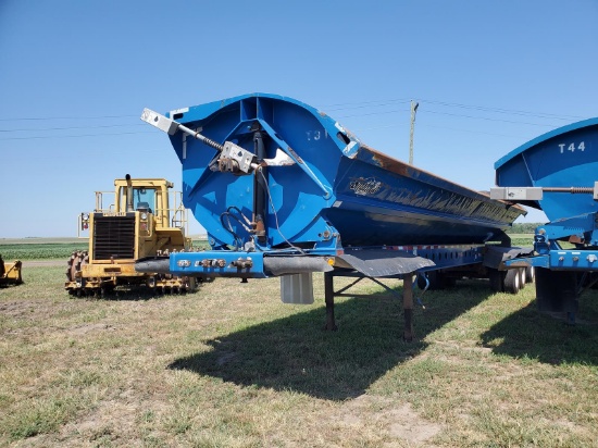 2014 SmithCo SX3 47FT Side Dump Trailer
