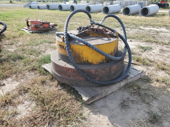 Moley Magnetics Excavator Magnet 50"