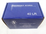 Shepherd 40 LR Scope. New In Box. Red Dot w/Laser.  The new Shepherd Scopes 40LR tactical red dot  s