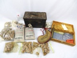 Shot Varied Ammo. Approximately 40 Pounds Of  Chilled # 4 And # 71/2, Plus 1 Large Bag of 00  Buck,