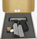 Kahr CM9 9mm Semi-auto Pistol. Very Good  Condition. Shiny bore, tight action 2-dot white on  white