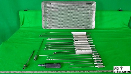 Liposuction Cannulas with tray