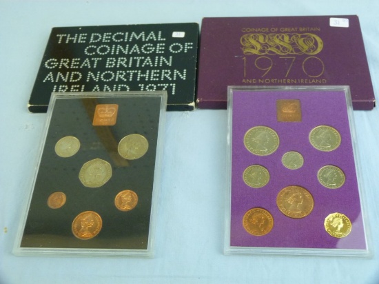 2 Proof sets of Great Britain & Northern Ireland