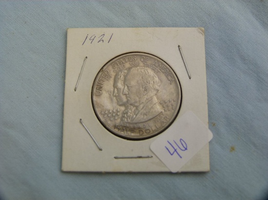 1921 Alabama US Comm. Half Dollar, AU