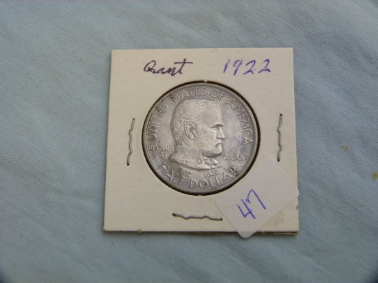1922 Grant US Comm. Half Dollar, MS62