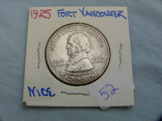 1925 Vancouver US Comm. Half Dollar, AU