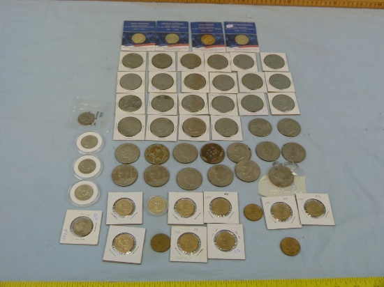 (58) $1 coins: Ikes, SBA, & Presidential