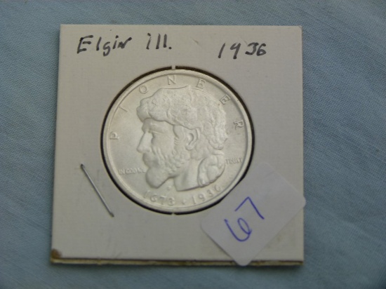 1936 Elgin US Comm. Half Dollar, MS63