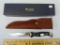 Cutco USA 1769 JI serrated knife, NIB w/leather sheath