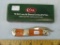 Case XX USA 61953L russlock knife, chestnut, NIB