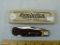 Remington USA R1306 Tracker bullet knife, 1990, NIB