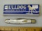 Bulldog Brand 3-blade knife, pearl-like handles, NIB, Germany