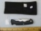 Buck USA 422 Bucklite lockback knife, new in canvas sheath