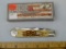 Case XX USA 6254 trapper knife, natural bone, NIB