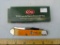 Case XX USA 6254 trapper knife, parsimmons bone, NIB
