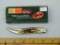 Case XX USA 610094 toothpick knife, amber bone, NIB