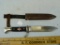 RZ Tiger M7/68 1936 knife w/metal sheath, swastika on handle