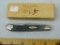 Buck USA 311 trapper knife, with box