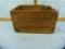 Winchester wooden ammo box, 12 ga, dovetailed corners