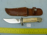 Marble's USA knife, woodcraft, rehandled