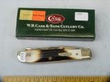 Case XX USA 5254 Midnight Stag trapper knife, NIB