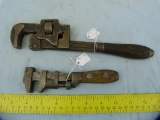 2 Winchester wrenches: 1001 monkey wrench & 1022 wrench