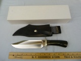 A.G. Russell 2003 knife, NIB w/leather sheath