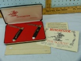 Winchester USA 2-knife set, both Ltd. Ed. #2307