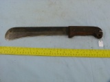 Case XX machete with wooden handle