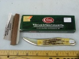 Case XX USA 6.510098 large toothpick knife, stag, NIB