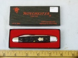 Winchester USA 1920 '90 knife, NIB, jig bone handle