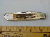 Case XX USA 6.5254 2-blade knife, bone handles, new