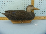 Dick Rhode resin mallard hen decoy, 8-1/2